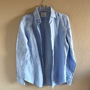 Classic Light Blue Button Down Shirt